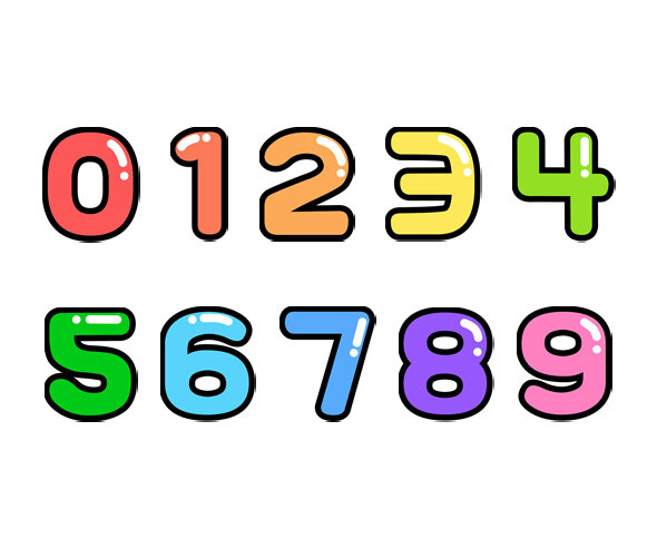 숫자 0~9