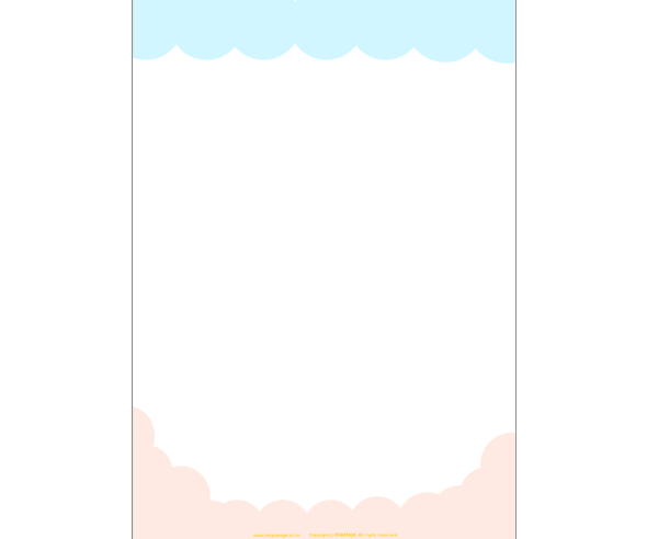 분홍색 하늘색 구름 배경