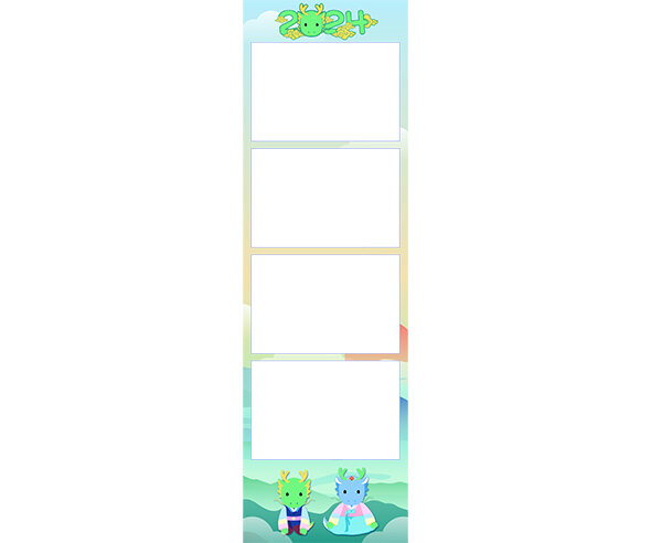 2024 청룡 새해 네컷