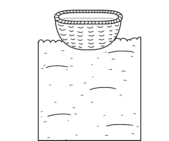 채소수확하기 도안 