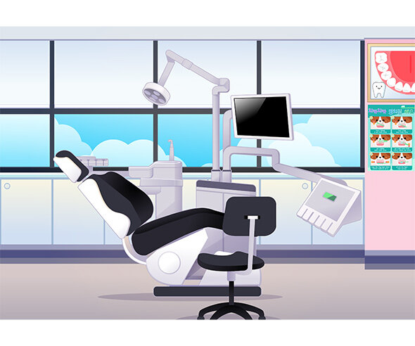 치과 배경