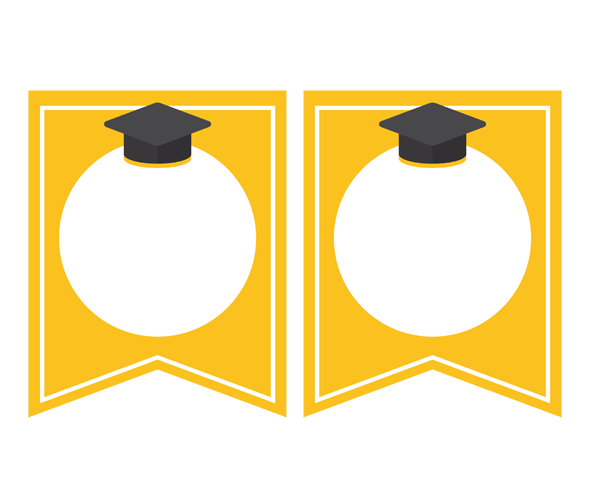 졸업을 축하해 가랜드 개별도안