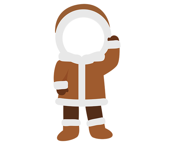 에스키모 합성이미지