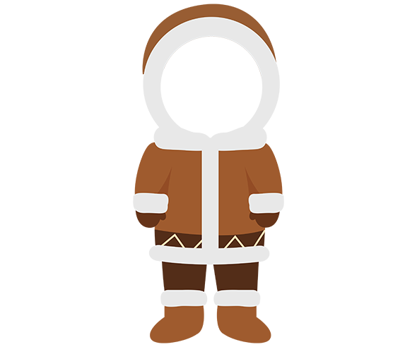 에스키모 합성이미지