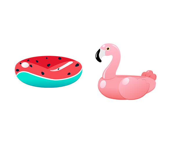 여름 용품(튜브)