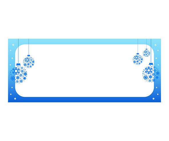 겨울 패션쇼 안내판(문구없음)