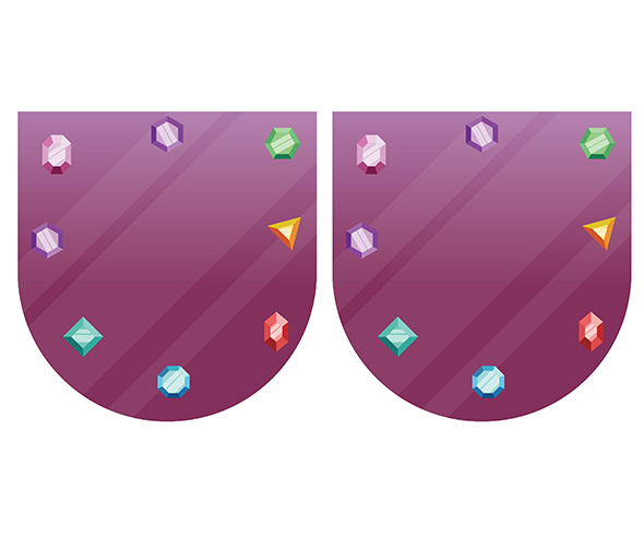 [개별도안] 자수정방 가랜드