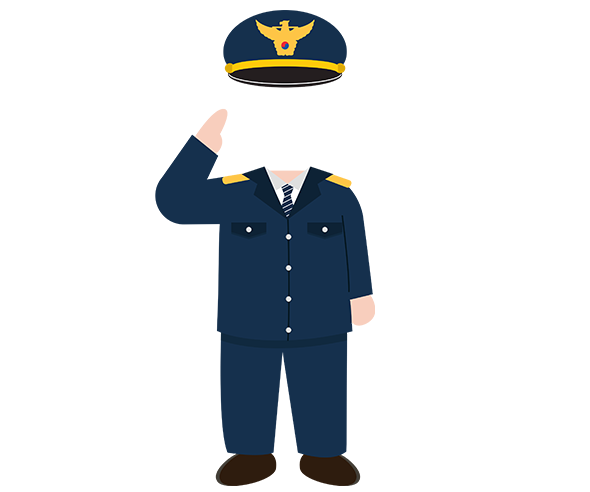 경찰 합성이미지