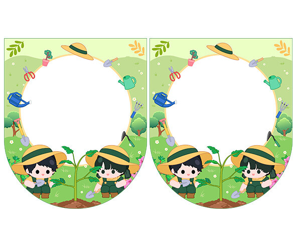 [개별도안] 나무를 심는날 가랜드