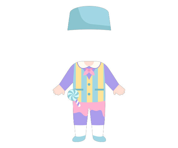 사탕가게 남자 직원 합성이미지