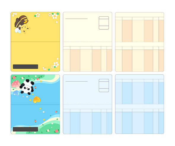 통장(문구없음)