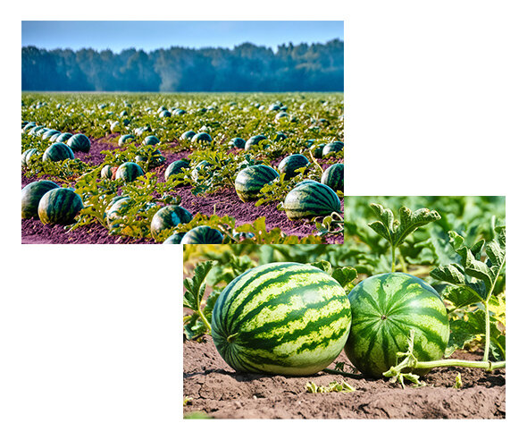 수박밭 배경