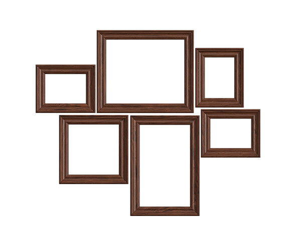 액자(나무)세트