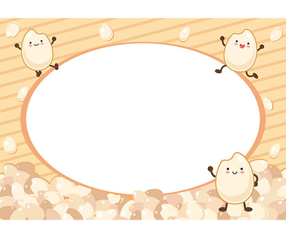 쌀 튀밥 놀이 배경