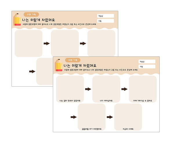 나는 이렇게 자랐어요