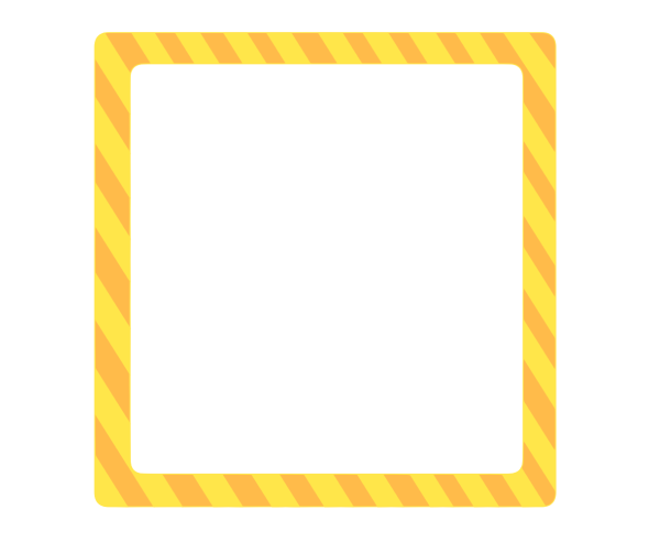 주황 노랑 정사각 테두리