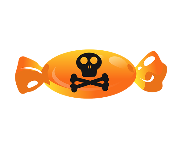 할로윈 봉지 사탕