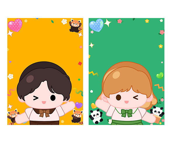 판다, 레서 판다 표지