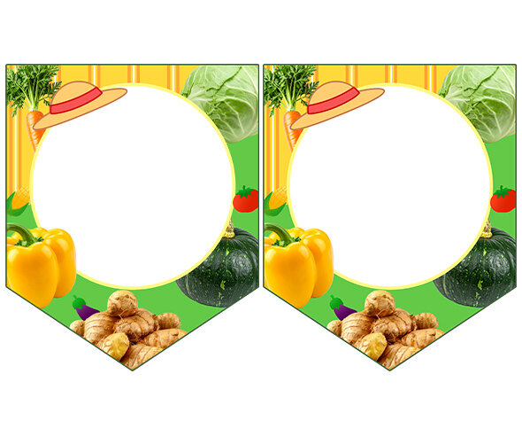 [개별도안] 유기농 채소가게 가랜드