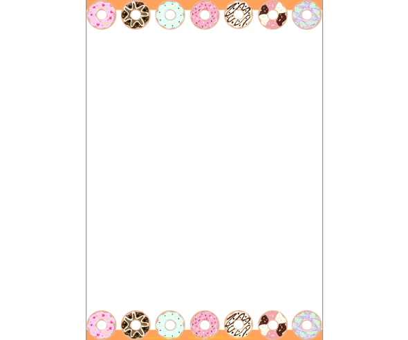 도너츠 테두리 (세로형)