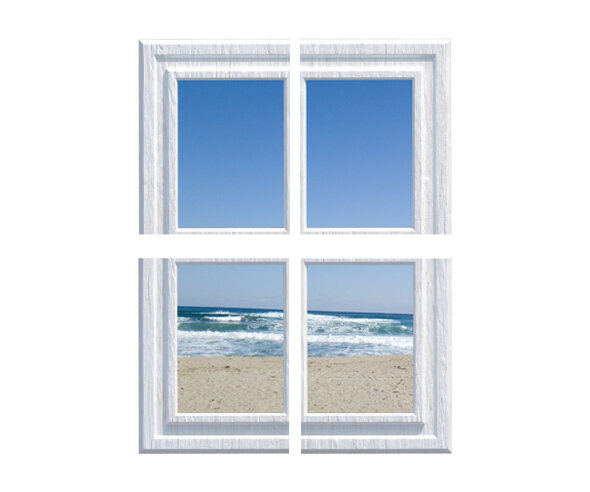 여름 창문 만들기 (바다)
