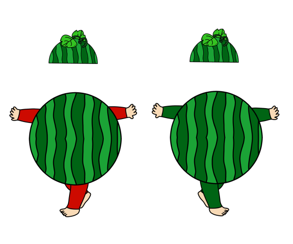 수박 합성이미지