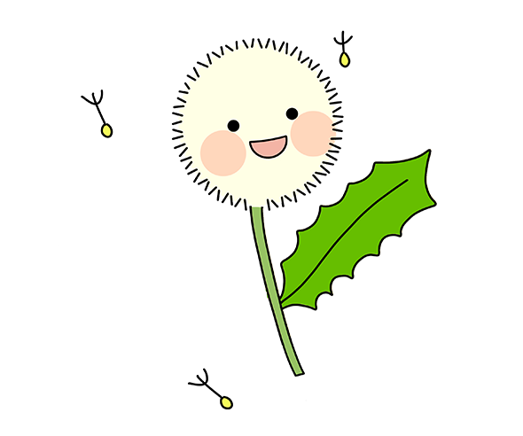 웃는 민들레홀씨