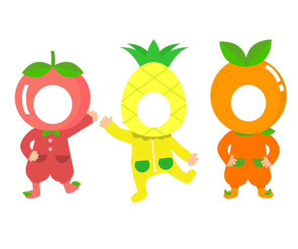 과일 합성 이미지 모음