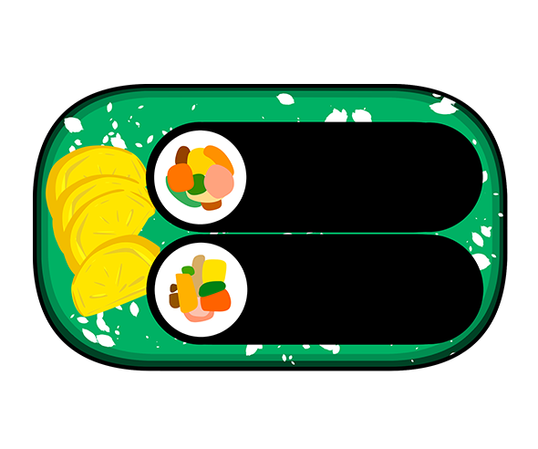 접시에 담긴 김밥