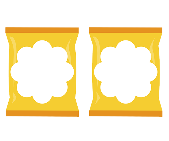 [개별도안] 신나는 과자파티