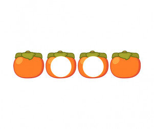 [개별도안] 감을 따러 가요 가랜드