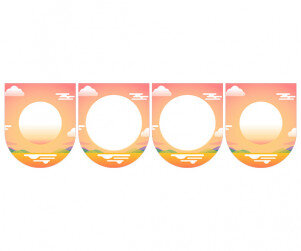 [개별도안] 새해 복 많이 받으세요 가랜드