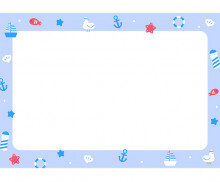 여름 옷 가게 이름표(기본)