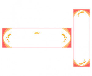 촌캉스 멋쟁이 패션쇼 가로 세로 배너(문구없음)