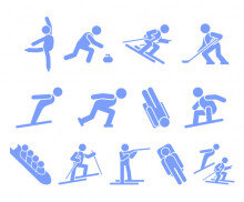 동계 올림픽 픽토그램