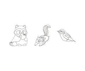 동물 색칠 모음