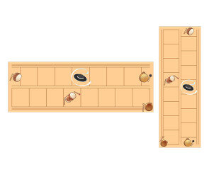 덩기덕 쿵덕 신나는 전통악기 원고지 레터링(문구없음)