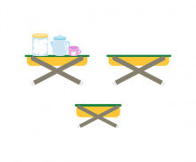 캠핑 테이블, 의자