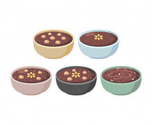 팥죽, 팥칼국수