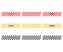 자동차 경주 라인(START, FINSH, 기본)