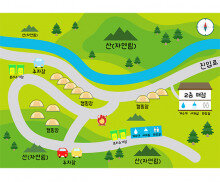 캠핑장 지도
