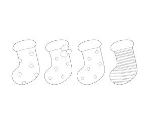 양말 색칠 모음