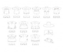 한복 색칠 모음