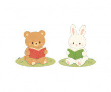 책 읽는 곰, 토끼