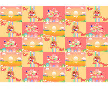 붉은 말 새해 포토월