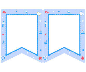 [개별도안] 여름 옷 가게 가랜드2