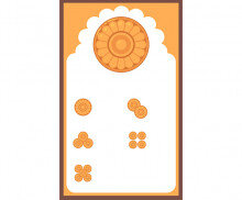 국화빵 가게 메뉴판 (문구없음)