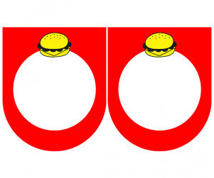 [개별도안] 어린이 햄버거 가랜드