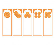 국화빵 가게 개별 메뉴판 (문구없음)