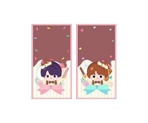 빼빼로 포장 합성 라벨3 (문구없음)